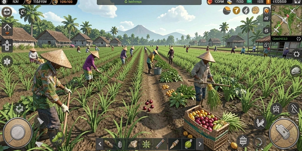 Tampilan awal yang menawan dan mudah dipahami.
