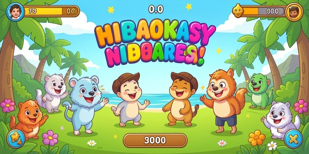 Screenshot menampilkan karakter utama dalam aksi.