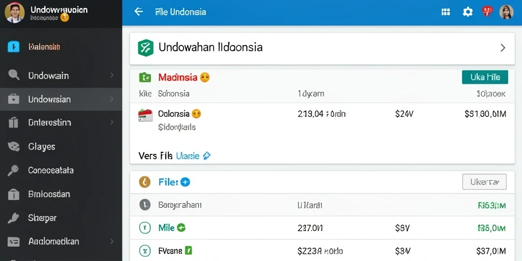 Tampilan antarmuka pengguna yang menarik dan intuitif.