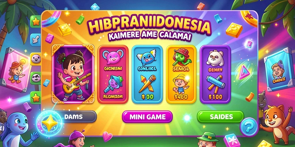Screenshot DEWI567 - tampilan karakter utama yang menawan.
