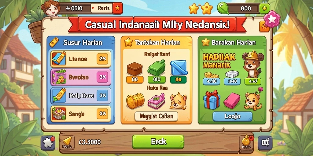 Tampilan antarmuka yang mudah digunakan.