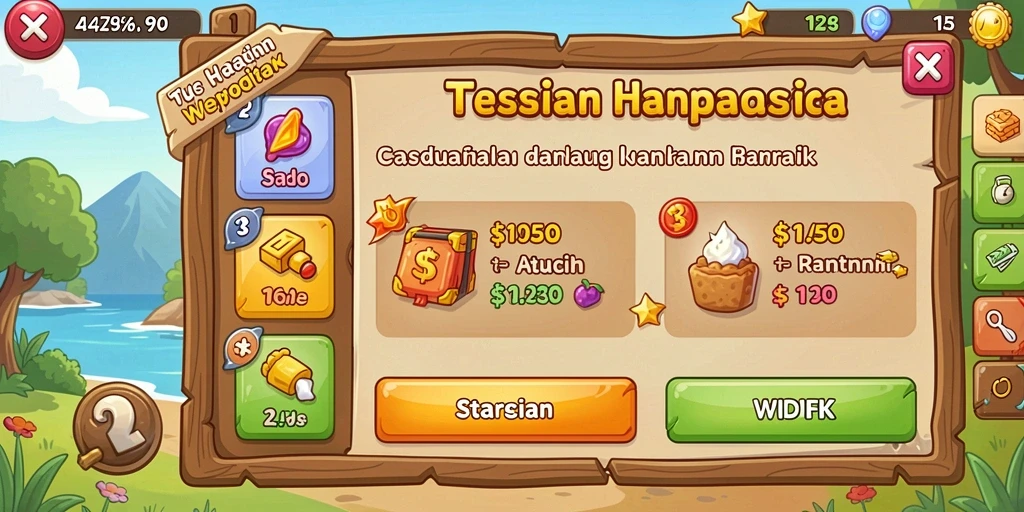 Tampilan antarmuka yang bersih dan modern.
