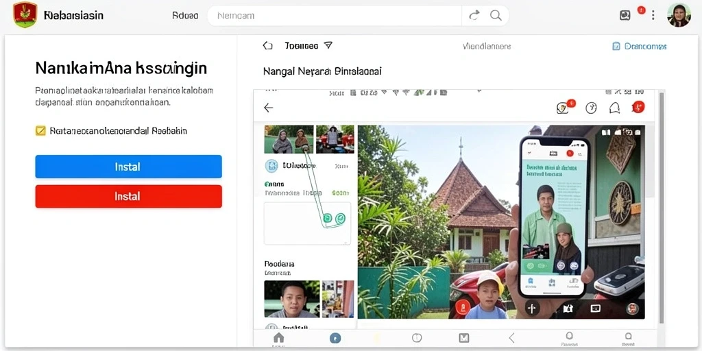 Tampilan utama aplikasi PTTOGEL yang menarik dan informatif.
