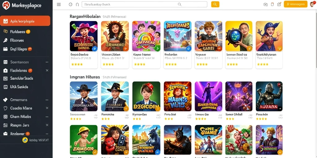 Tampilan antarmuka yang memukau dan user-friendly.