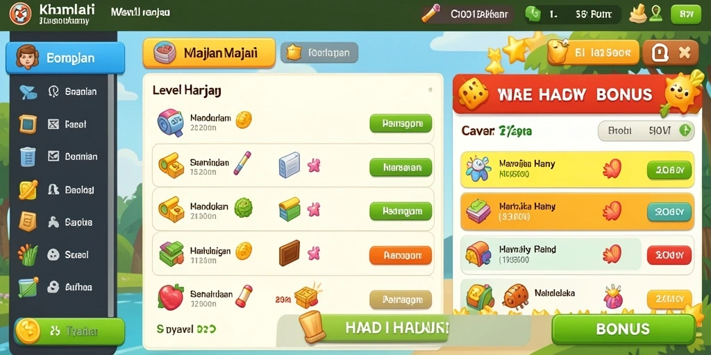 Tampilan utama aplikasi SEDAPTOGEL yang menarik.