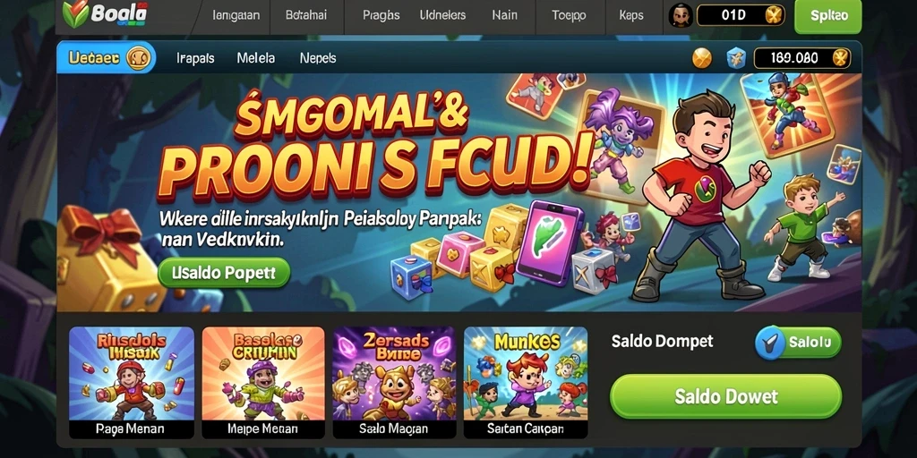 Grafis menawan yang menciptakan suasana permainan.